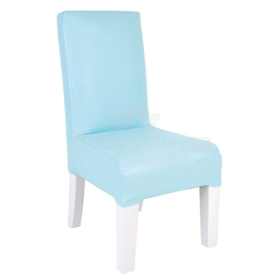 JaBaDaBaDo Chair LightBlue Art.K056 Bērnu krēsls no eko ādas