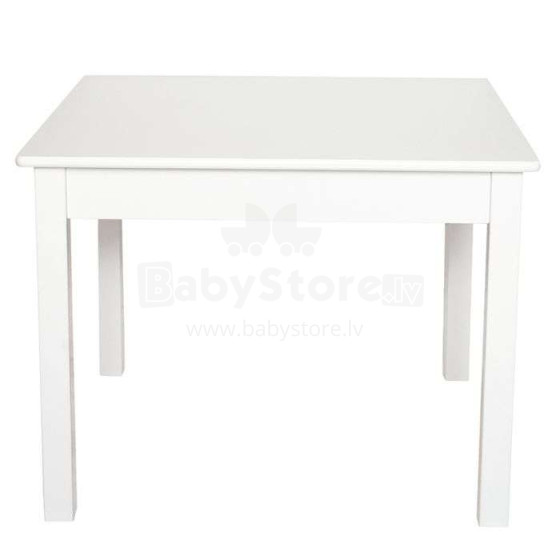 JaBaDaBaDo Table White Art.H13206 Bērnu koka galds
