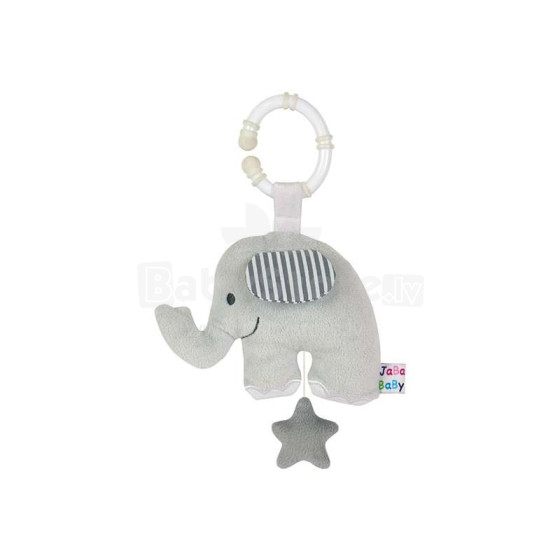 JaBaDaBaDo Musical Elephant Art.N0089 Подвесная музыкальная игрушка на  коляску/кроватку