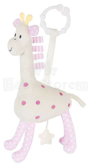 JaBaDaBaDo Musical Giraffe Art.N0099 Piekarināmā mūzikālā rotaļlieta bērnu ratos/gultai