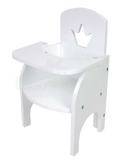 JaBaDaBaDo lėlių kėdė Art.H13085 Medinė kėdutė lėlėms