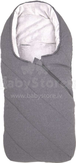 „Fillikid Art.2029-87“ „Eskimo“ mažas pilkas „Melange“ miegmaišis vaikams žiemos šiltas miegmaišis 80х40 cm