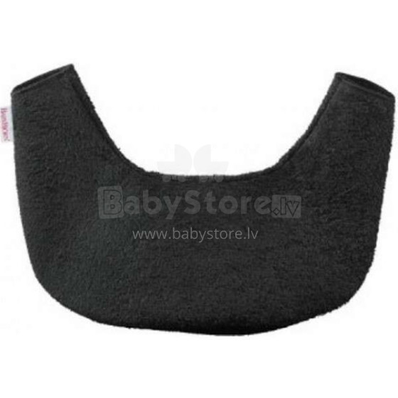 BabyBjörn Bib for Baby Carrier One Art.030076 Black  Нагрудник к рюкзаку для переноски BabyBjorn