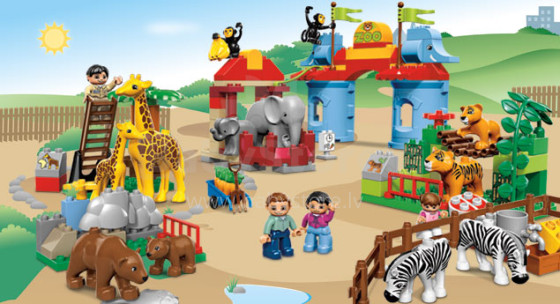 LEGO Big City zoologijos sodas 5635
