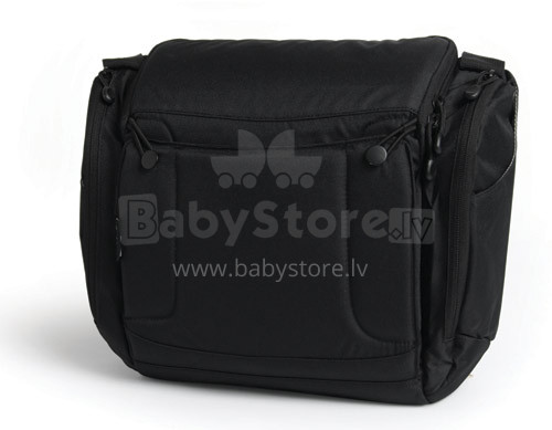 Original Black is Black - vystyklų krepšys, kuris virsta kūdikio kėdute Hoppop