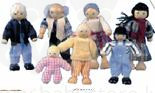 Деревянные куклы BeeBoo (6gab.) 32306