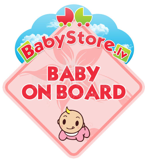 „Baby On Board“ lipdukas automobiliui