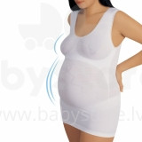 Besiūliai nėščiųjų marškinėliai „MITEX“ „MaMa ToP“ (balti)