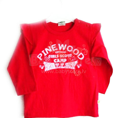 Vaikiški marškinėliai ilgomis rankovėmis iš 100% medvilnės