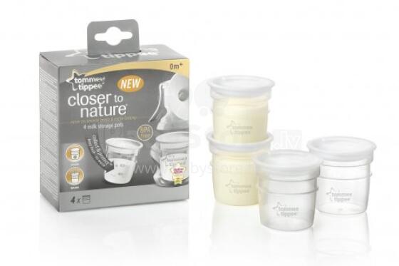 „Tommee Tippee“ art. 423010 Arčiau gamtinių pieno laikymo puodų