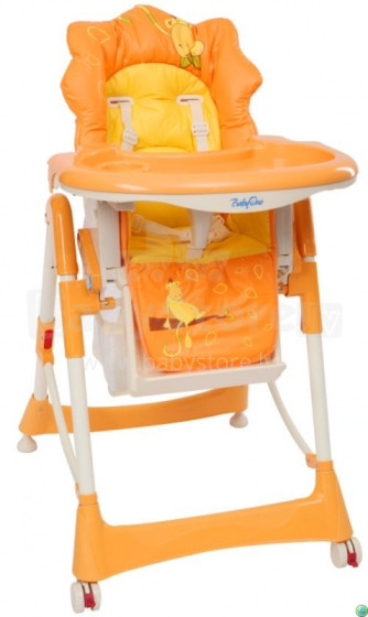 BABYONO 2858K barošanas krēsliņš Pērtiķītis (oranžs)