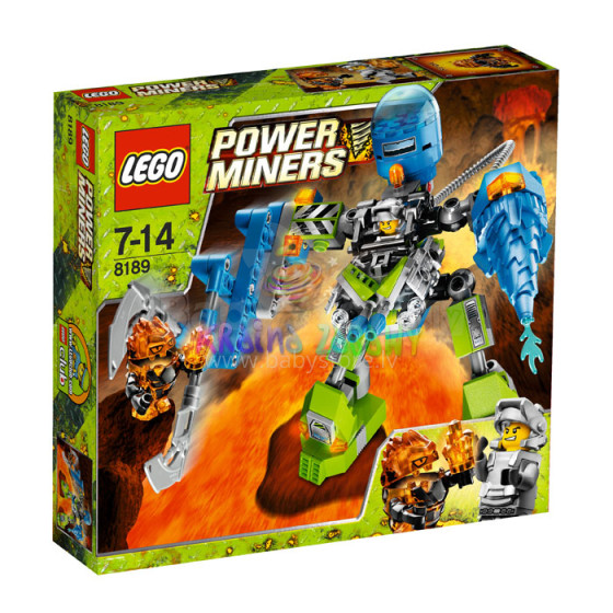 LEGO POWER MINERS „Magma Mech“ (8189) konstruktorius