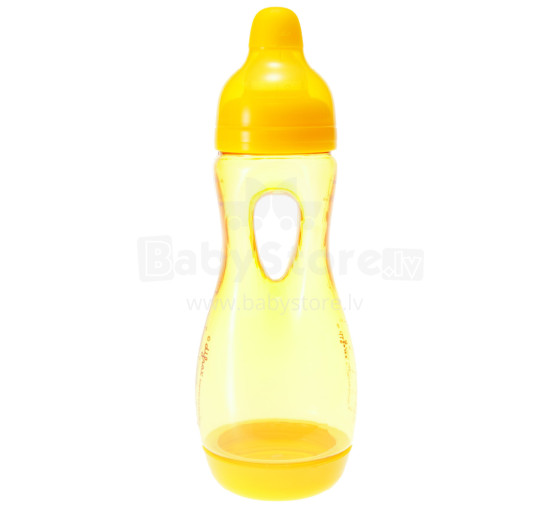 Difrax Easy grip butelis 250ml geltonas