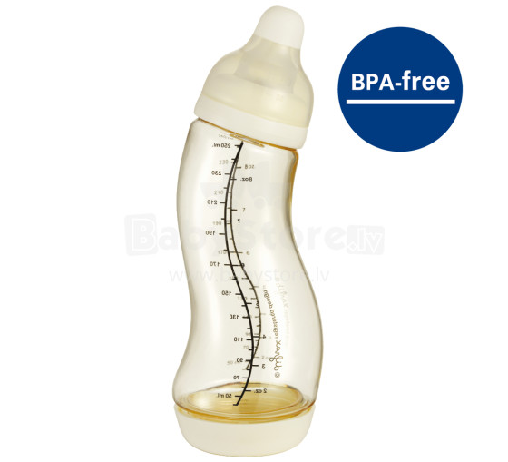 „Difrax“ S formos butelis „UltraS“ 250 ml be bisfenolio A baltas