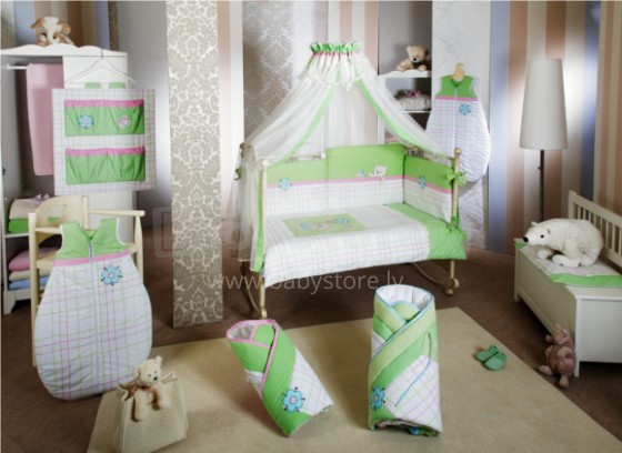 FERETTI - комплект детского постельного белья 'Bella Lime Premium' TRIO 3