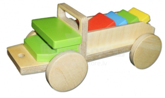 WoodyGoody Art. 17409 Car with cubes