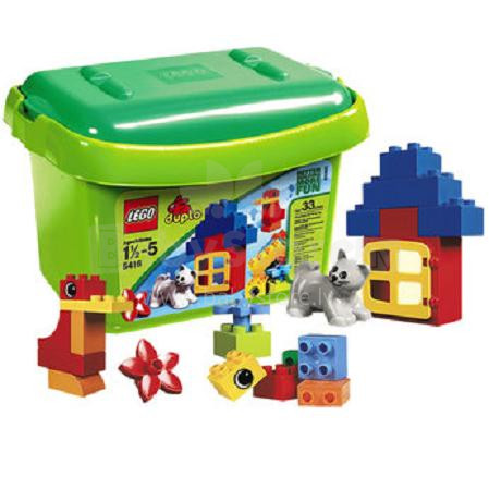 LEGO Duplo plytų 5416 dėžutė su kubeliais