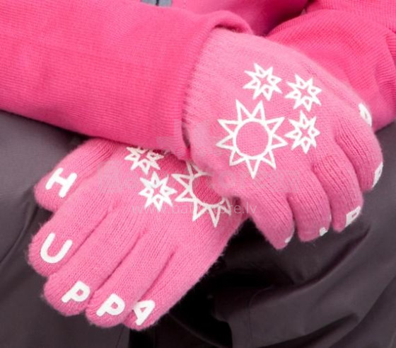 8204AS11 Huppa Детские вязаные перчатки BЕСНА / ОСЕНЬ 2011   