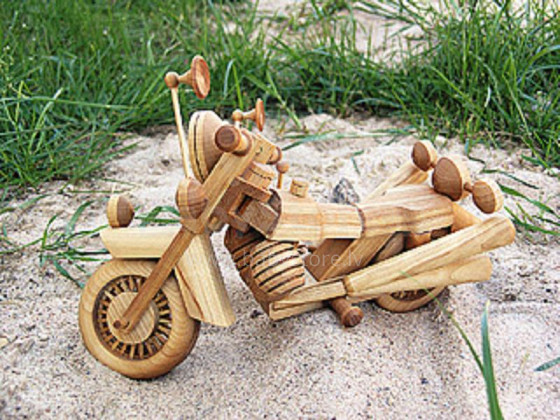 Eco Toys Art.SI-0011 Medinis suvenyrinis motociklas