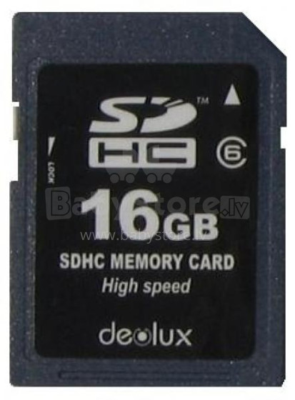Карта памяти 16GB SDHC class6 DLUX