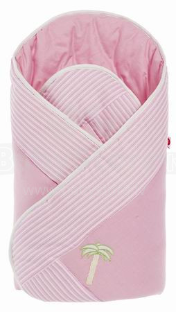 NINO-ESPANA - ragas / gobtuvas / antklodė (rašymui) 85x85cm - 'Elefante Pink' rožinė