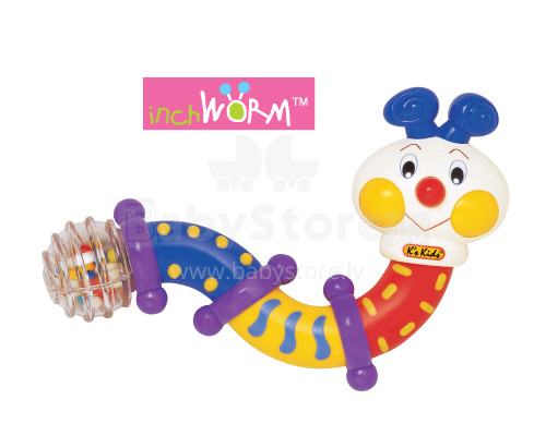 „K's Kids Twist Rattle“ prekės ženklas KA10307 „Rattle-Worm“