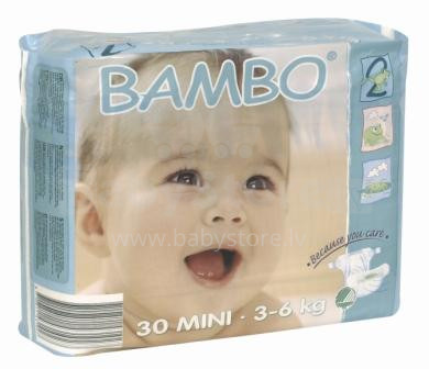 Bambo  экологические подгузники Bambo Mini 2