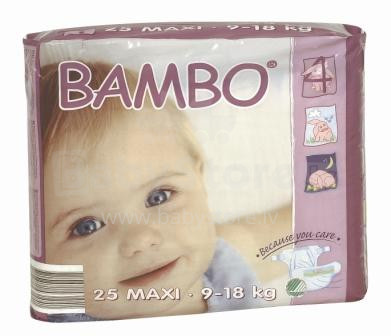 Bambo ekoloģiskas autiņbiksītes Bambo Maxi 4
