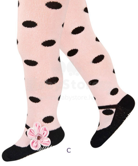 SOXO Infant tights 1436 Детские стильные колготочки в горошек 74-98 размер 