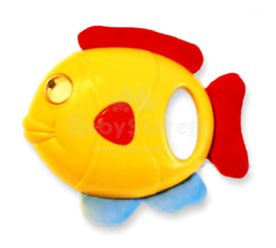 Babymix Fish 1103057 Mūzikālais grābulis zelta zivtiņa