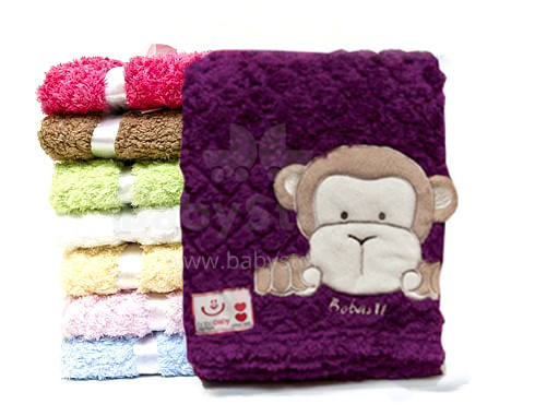 Bobas KCSN -02 Exclusive baby  одеялко с аппликацией 