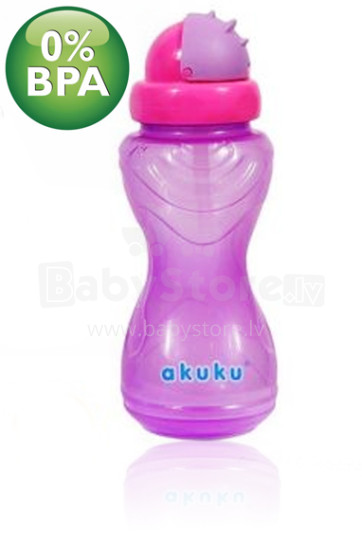 Akuku A0135 Детский спортивный поильник с трубочкой 370 ml