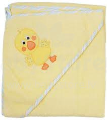 BABY MIX CY-04 Махровое полотенце с капюшоном 76 х 76 см.