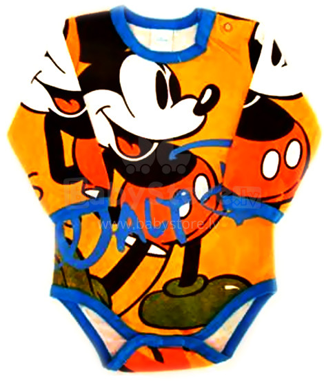 „Pippi Disney 342-118“ kūdikių bodžiai ilgomis rankovėmis (dydžiai: 50–98)