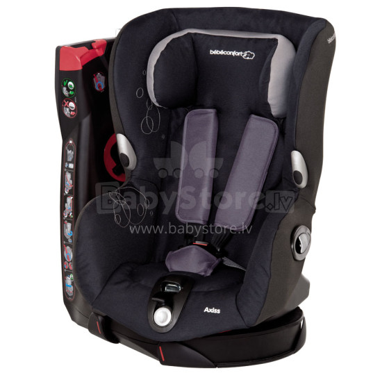 BebeConfort Axiss Total Black 2012 Bērnu autokrēsliņš 9-18 kg