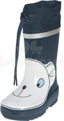 PLAYSHOES Blue Bear - rubber boots