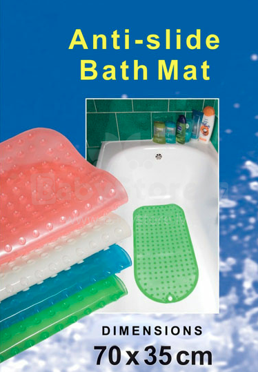 Plast (Vaneco) Anti Slide vonios kilimėlis Neslystantis vonios kilimas