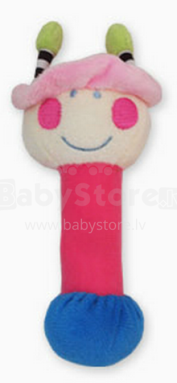 BABYMIX 51H153-3 - barškutis su pyptele ladybug