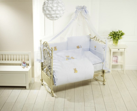 FERETTI 2012 - 'Sleepy Bears Blue Purista' комплект детского постельного белья TERZETTO 3 