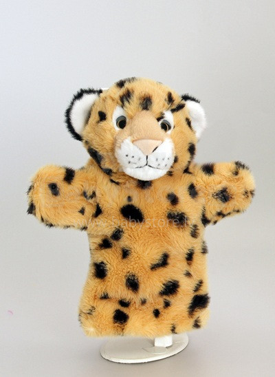 Keel Toys 24cm Jungle Cats Высококачественная Мягкая, плюшевая игрушка марионетка на руку