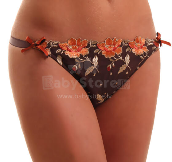 La bébé Boutique Lingerie Eco Maternity briefs  Spring/Summer Collection Flowers Brown