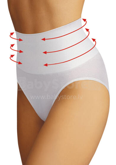„Mitex Elite III“ korekcinės ir veržiančios kelnaitės be siūlių, baltos (S-XXL)