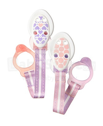 TOMMEE TIPPEE Closer-to-Nature soother cord Цепочка для пустышки (2 шт.)