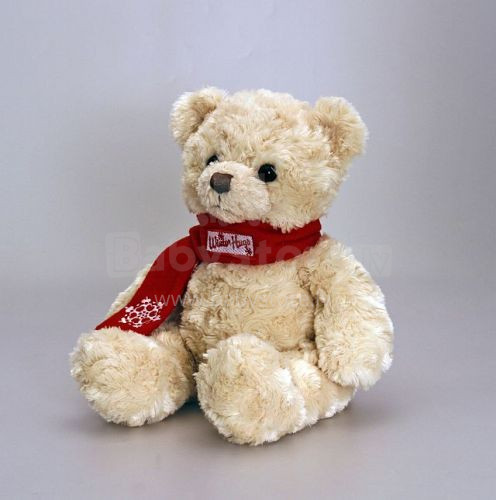 KeelToys SX5063K Language Toys Christmas Bear Bramble 18 cm Augstvērtīga Mīksta Plīša Rotaļlieta Teddy bear