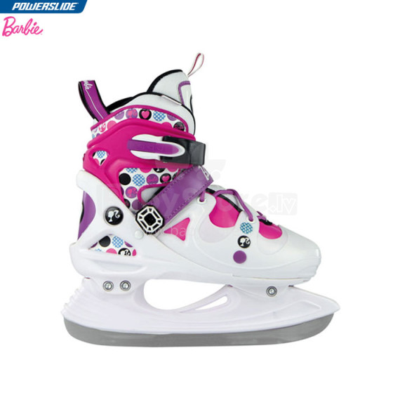 Vaikiškos čiuožyklos „Powerslide Barbie ice Fashion Dots 990063“