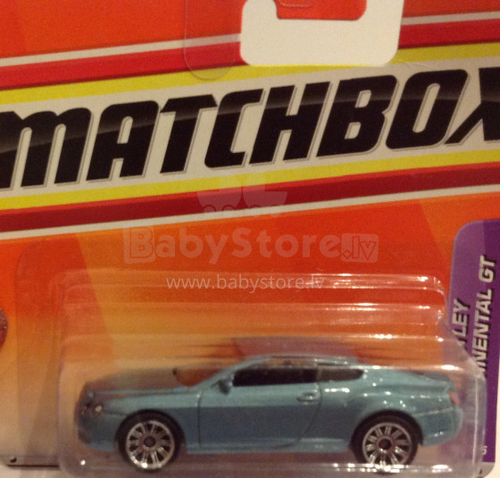 Mattel MATCHBOX BENTLEY CONTINENTAL GT  mašīna