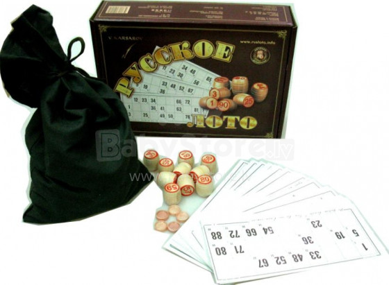 Rusijos bingo stalo žaidimas