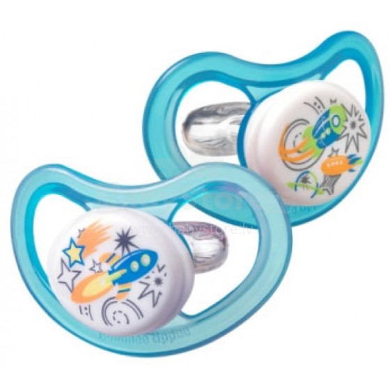 „Tommee Tippee CTN Air Silicone“ masalas 3-9m, 2 vnt