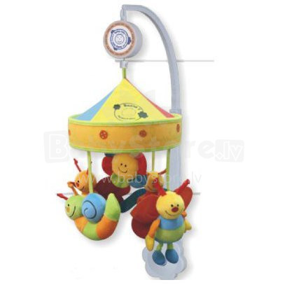 Baby Mix 754MC Musical Mobile Музыкальная карусель с мягкими игрушками 