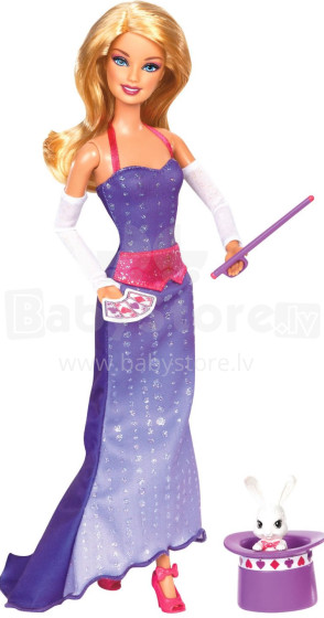 Mattel Barbie „Aš galiu būti magiškas menas“. X9076 lėlė Barbė iš serijos „Aš galiu tapti vedliu“
